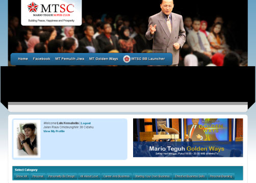 Membership site Mario Teguh